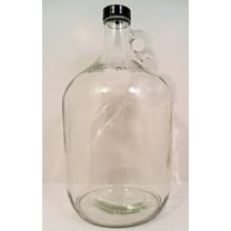 1 Gallon Glass Water Bottle INCLUDES 38 mm. Polyseal Cap