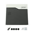 thumbnail image 3 of FETCOI Mailbox Mail Box Letter Mail Box Wall Mounted with Keys Outdoor Home Black, 3 of 12
