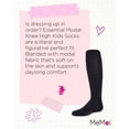 thumbnail image 7 of MeMoi Essential Modal Knee High Kids Socks - Girls - Female, 12, Navy, 7 of 7