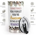 thumbnail image 3 of Aunt Gifts Tumbler - Stainless Steel Tumbler 20oz - Best Auntie Ever Gifts for Women - Birthday Christmas Gift Ideas for Aunt from Niece or Nephew - New Aunt - Aunt Birthday - Aunt To Be, 3 of 6