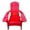 Red, variant on Accent Chairs Outdoor or indoor Wood Adirondack chair with an hole to hold umbrella on the arm ,red,Fabric Accent Chairs