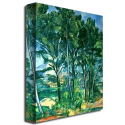 Trademark Fine Art "The Aqueduct" Canvas Art by Paul Cezanne