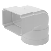 OUNONA Plastic Rain Gutter Adapter for Home Downspouts Drainage Connector 1 Piece