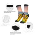 thumbnail image 3 of Goofa Horse Sunflowers Pattern Children's Crew Socks, Kids' Daily Wear and Sports Socks, Breathable Socks, Sports Socks, Moisture-Wicking Socks for Children, 3 of 6