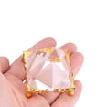 thumbnail image 6 of Riousery Small Egypt Crystal Pyramid Ornament Home Decor Energy Healing Feng Shui Crafts Transparent Crystal Desktop Furnishing Office Decorative Object 1.57 Inches / 4 cm, 6 of 9
