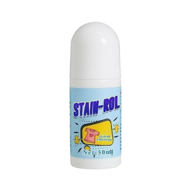 Fiudx Rodillo Quitamanchas Instantáneo, Apto para Manchas de Alimentos y Bebidas, Rápido y Portátil, Ideal para Exteriores y Emergencias, 50 Ml, 1 Paquete