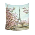 thumbnail image 2 of CADecor Street In Paris Eiffel Tower Home Decor Tapestry Wall Art Wall Tapestry 51x60 Inches, 2 of 2