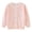 A164 Pink, variant on Girls Knit Cardigan Sweaters Long Sleeve Button Down Outerwear Cute Floral Pattern Crew Neck Soft Pullover Tops Fall Winter Warm School Everyday Wear