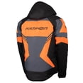 thumbnail image 2 of Katahdin Gear Dagger Jacket Mens, Black/Grey/Orange - 2X-L, 2 of 2