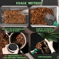 thumbnail image 5 of Coco Husk Chips Coconut Substrate for Garden Potting Soil Coconut Brick for Indoor Outdoor Flowers Plants Compressed Low EC Coco Husk Mulch for Garden Coconut Substrate for Reptiles- 1 lb, 5 of 7