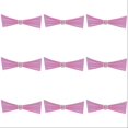 thumbnail image 1 of 30PCS Premium Elastic Chair Sashes with Adjustable Buckle Slider,Stretchable Chair Cover Bands for Wedding Decorations, Banquet Reception Party Ceremony Chair Bows, Universal Fit Polyester Chair Ties, 1 of 5