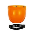 thumbnail image 2 of Dalazy Durable Lens For Vintage Enhanced Safety For Unisex Riders Materials Amber black frame 1Set, 2 of 6