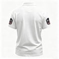 thumbnail image 5 of Mens 911 Polo Shirts Short Sleeve Collared Golf Tees 911 Never Forget Print 9/11 25th Anniversary Shirt American Flag Faith Hope Courage Tshirt, 5 of 5