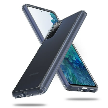 Elegant Choise for Samsung Galaxy S20 FE/S20 Fan Edition 6.5inch Ultra Clear Hybrid Protective Case,Ultra Slim Anti-Scratch Shock Absorption TPU Bumper Transparent Case Cover