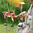 thumbnail image 5 of US 2 Pcs Solar LED Windmill Spinner RGB Wind Outdoor Catcher Patio Holiday, 5 of 5