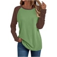 thumbnail image 2 of Levmjia Women Sweatshirt Long Sleeve Fashion Printing Casual T-Shirt St. Patrick's Day Round Neck Crewneck Pullover Loose Tunic Tops Fall Spring, 2 of 6