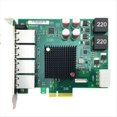 thumbnail image 1 of Tarjeta de Red Vision Frame Capture I350T4POE con Chip I350AM4, Cuatro Puertos RJ-45x4, PCIe2.0 X8 POE., 1 of 5