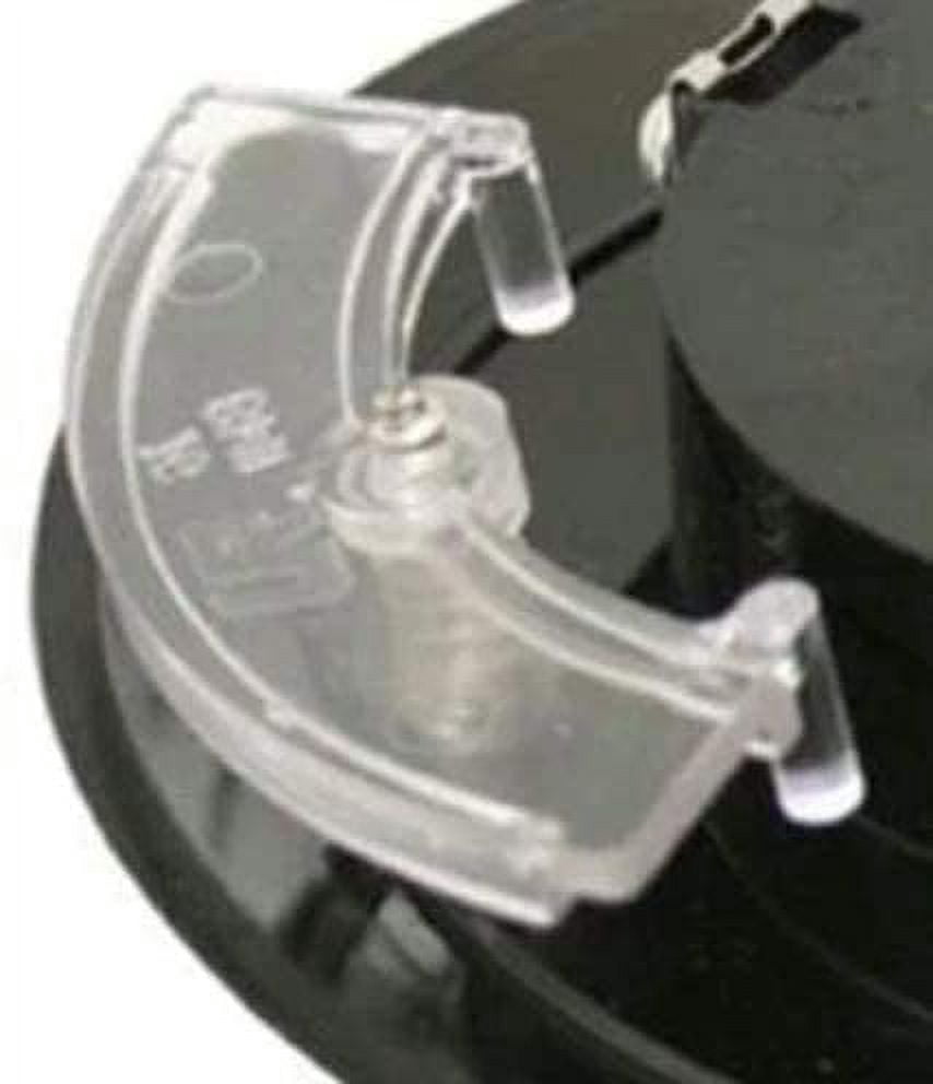 KastLite Post Top Fitter Hardware Kit | Clear Outdoor Post Top Fitter Wing Clamps | Includes 2 Clamps, 2 Screws & 2 Springs