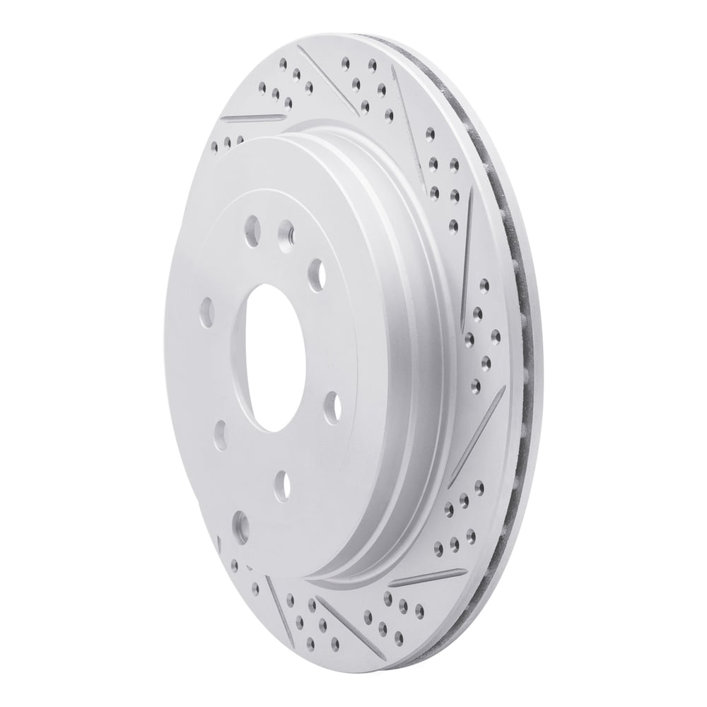 Dynamic Friction Company 830-48055R DFC Geoperformance Rotor - Drilled and Slotted