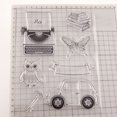 thumbnail image 4 of DIY Transparent Stamps, Unique Shape Recyclable Decorative Stamps TPR Material Clear Imprint  For Photo Album For Greeting Card, 4 of 8