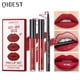 thumbnail image 2 of Juego de pintalabios líquido mate, Pintalabios resistente al agua de larga duración, tinte de terciopelo brillante, maquillaje, delineador de labios, Cosméticos esmaltados, novedad de 2023, 2 of 5