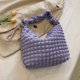 thumbnail image 2 of Bolso Bandolera Hombro Gran Capacidad Con Nicho Seersucker Nube Plisado Femenino 5152 (Púrpura) Púrpura, 2 of 9