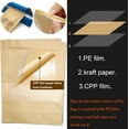 thumbnail image 2 of TAVENE Stand Up Pouch, 100 Pack Self-seal Kraft Paper Bags with Matte Window and Tear Notch Resealable Bags for Home and Small Business Use (5.5 X 7.9 Inches), 2 of 7