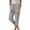 Grey, variant on Women’s Linen‑Style Relaxed Wide Leg Pants – Breathable Summer Trousers with Elastic Drawstring Waist, Lightweight Casual Bottoms GY1 XXL