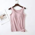 thumbnail image 4 of Toimothcn Tank Top For Women Casual Solid Color Sleeveless Tank Tops With Built In Bra Round Neck Summer Workout Shirt Tops Suitable For Outdoor Activities, 4 of 9