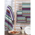 thumbnail image 2 of Modern Boho Art Kitchen Dish Towels for Drying Dishes Set of 2, Colorful Abstract Bohemian Paisley Minimalist Waffle Weave Microfiber Hand Tea Bathroom Towels Quick Dry & Absorbent Towel 15.7x23.6, 2 of 7
