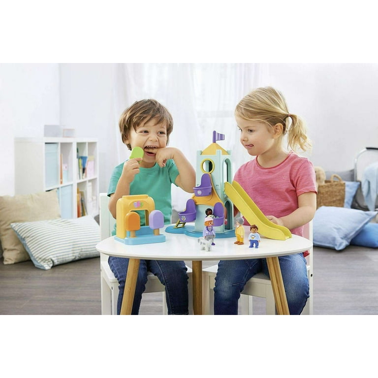 1.2.3 Adventure Tower with ice Cream Booth Set Playmobil 71326