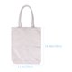 thumbnail image 5 of Bolsas en blanco de 4 piezas bolsas de compras en blanco bolsas de compras en blanco bolsas de comestibles en blanco, 5 of 6
