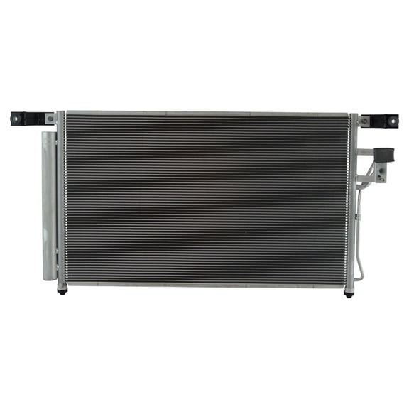 TRQ AC Condenser A/C Air Conditioning w/ Receiver Drier for 07-09 Santa Fe ACA84588 Fits select: 2007-2009 HYUNDAI SANTA FE