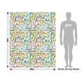 thumbnail image 4 of Rwraps Rainbow Pixel Candy Worms Gloss Vinyl Film Wrap 59in x 20ft Vinyl Vehicle Car Film Sheet Roll, 4 of 9
