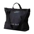 thumbnail image 1 of Bolso bandolera grande con correa ajustable para hombre y mujer Negro, 1 of 9