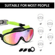 thumbnail image 2 of Pack De 2 Gafas De Natación Para Niños Xtellar verde, 2 of 3