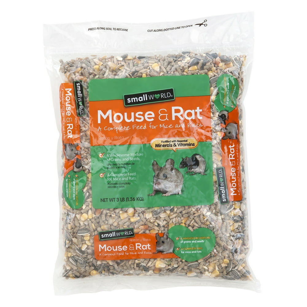 Small World Mouse & Rat Complete Feed for Mice and Rats A Wholesome
