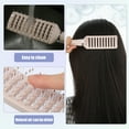 thumbnail image 3 of Unique Bargains Hair Brush Detangling Brush for Women and Men for Long Short Thick Thin Curly Straight Hair 1Pc Plastic Pink, 3 of 6
