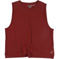 thumbnail image 1 of ASICS Womens Front Fold Muscle Tank Top, Red, X-Large, 1 of 2
