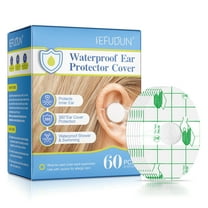 Evlvelym Summer Savings Clearance Ear Covers For Shower 60 Pcs, Ear Protection, Disposable Ear Protectors For Swimming, Bathing, Surfing, And Other Underderwater Sports.