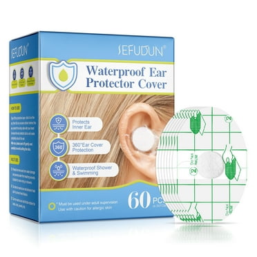 Ear Covers For Shower 60 Pcs, Ear Protection, Disposable Ear Protectors For Swimming, Bathing, Surfing, And Other Underderwater Sports. ,Clearance Sales Today Deals Prime