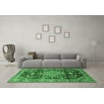 thumbnail image 3 of Ahgly Company Indoor Rectangle Persian Emerald Green Traditional Area Rugs, 5' x 8', 3 of 4