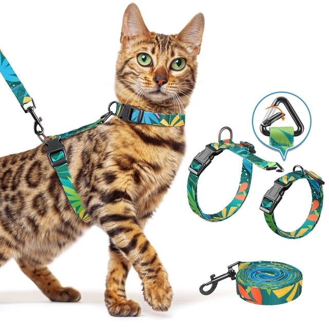 Set de arnés y correa para gatos Halypet H600 Pro Escape Proof