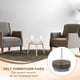 thumbnail image 4 of Almohadillas de fieltro con clavo Uxcell, deslizadores redondos para muebles para pisos de madera marrón de 20 mm, 4 of 7