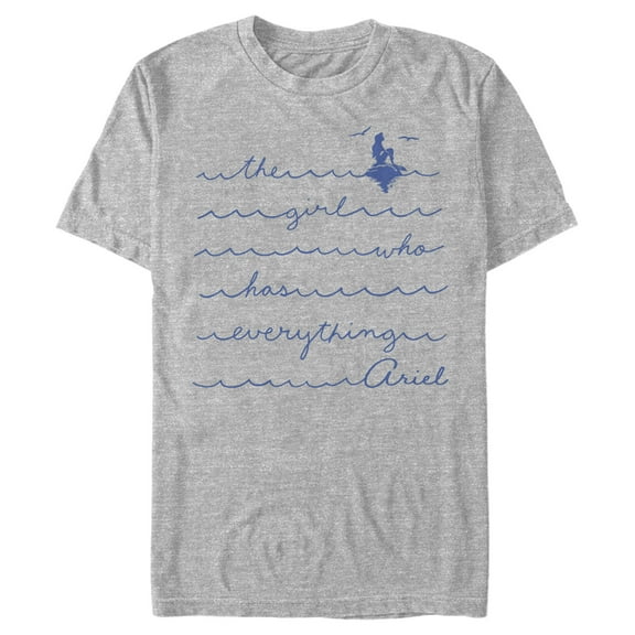 Men's The Little Mermaid Ariel Has Everything Graphic T-Shirt