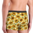 thumbnail image 4 of Bingfone Sunflowers Men's Underwear - Casual Stretch Boxer Briefs-Large, 4 of 7
