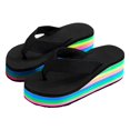 thumbnail image 7 of Ramiter Women'S Slide Sandals Women's Arch Support Orthopedic Flip Flop Sandals Black,6, 7 of 7