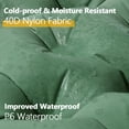 thumbnail image 3 of Ultralight Double Camping Mattress, 2-Person Inflatable Sleeping Mat with Built Foot Pump & Attached Pillow, Foldable Compact Air Pad for Backpackers, Road Travel, Outdoor Tent, Beach Picnic, 3 of 15