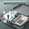 thumbnail image 2 of Vaporizador de viaje Voleeoa 2 en 1 de doble voltaje 1000 W, 2 of 7