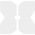 thumbnail image 4 of 26"OD x 3"ID x 9"C x 1"P Titus Architectural Grade PVC Contemporary Ceiling Medallion, Two Piece, 4 of 11